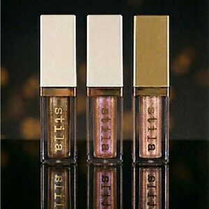 New 3-Pack Stila GLISTEN & Glow Ombré Eyeshadow Set Playa, Oasis, Wanderlust